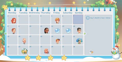my time at portia calendar.